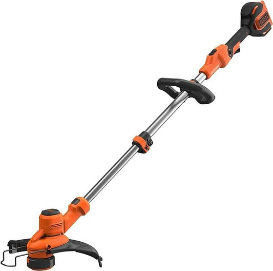 BLACK+DECKER BCSTA536B Akku Rasentrimmer Kantenschneider kabellos Bürstenlos 36V ohne Akku Sologerät