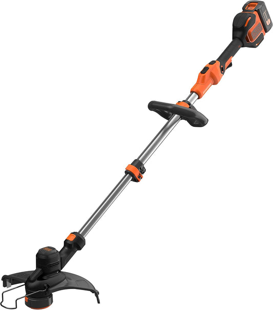 BLACK+DECKER BCSTE636L1 Akku Rasentrimmer Kantenschneider mit POWERCOMMAND bürstenlos 36V 2,5Ah