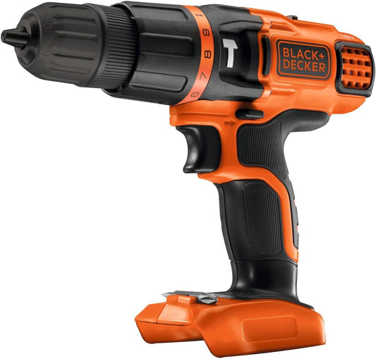 BLACK+DECKER BDCH188N Akku-Schlagbohrschrauber 18V Li-Ionen 2-Gang ohne Akku Sologerät