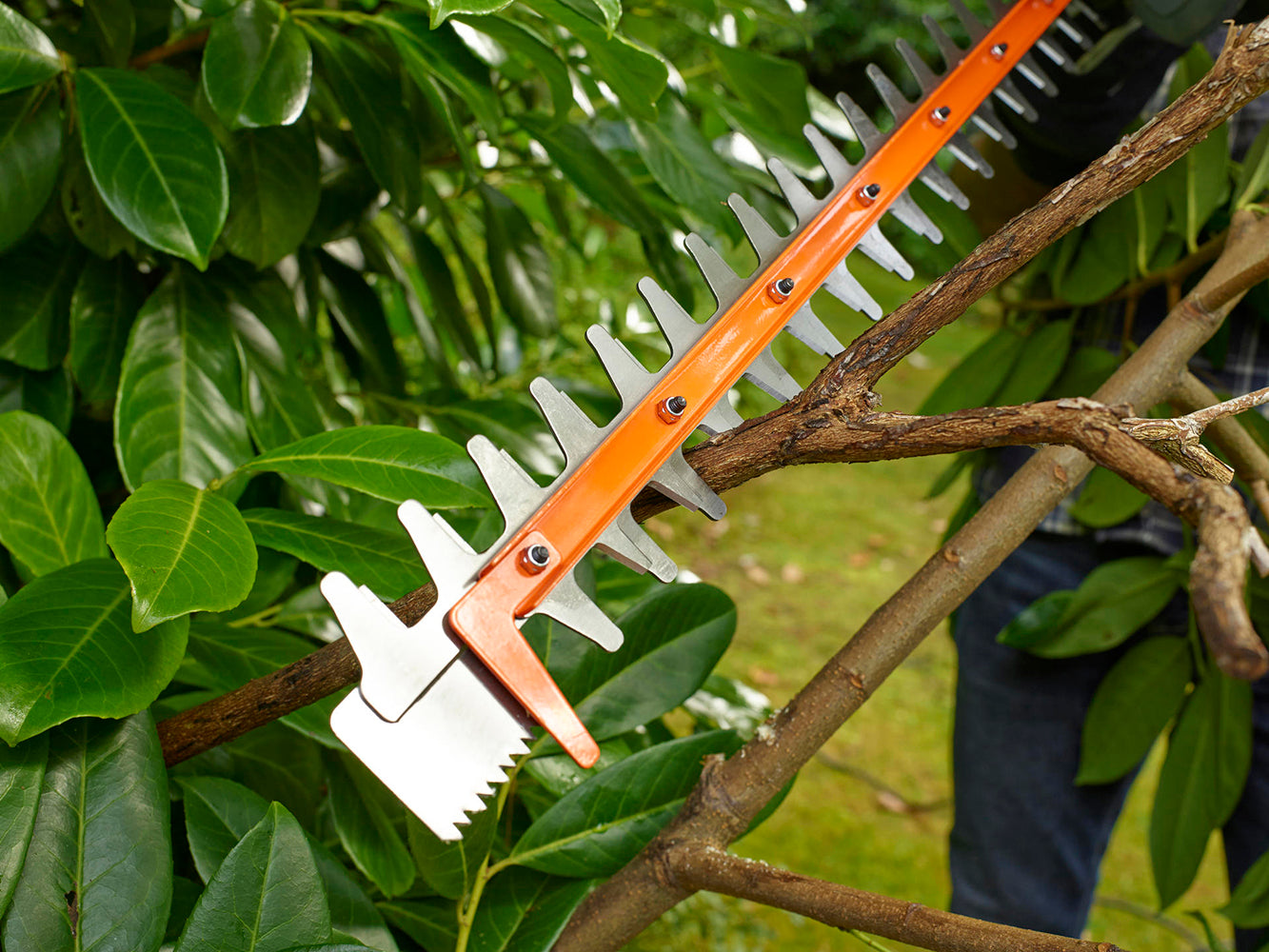 BLACK+DECKER BEHTS451 Elektro Heckenschere 550W 60cm bis 35mm