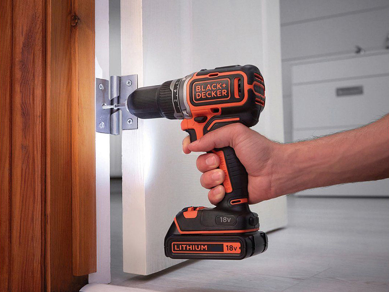 BLACK+DECKER BL186K1B2 Akku Bohrschrauber 18V bürstenlos 2x Akkus 2Ah Koffer