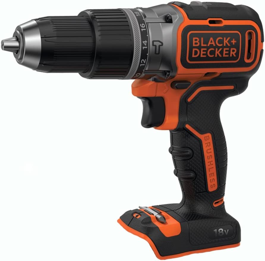BLACK+DECKER BL188N 2-Gang Akku Schlagbohrschrauber 18V bürstenlos ohne Akku