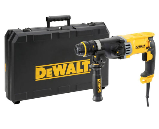 DeWALT D25144K Kombihammer SDS-Plus 900W + Schnellspannbohrfutter 13mm + Koffer