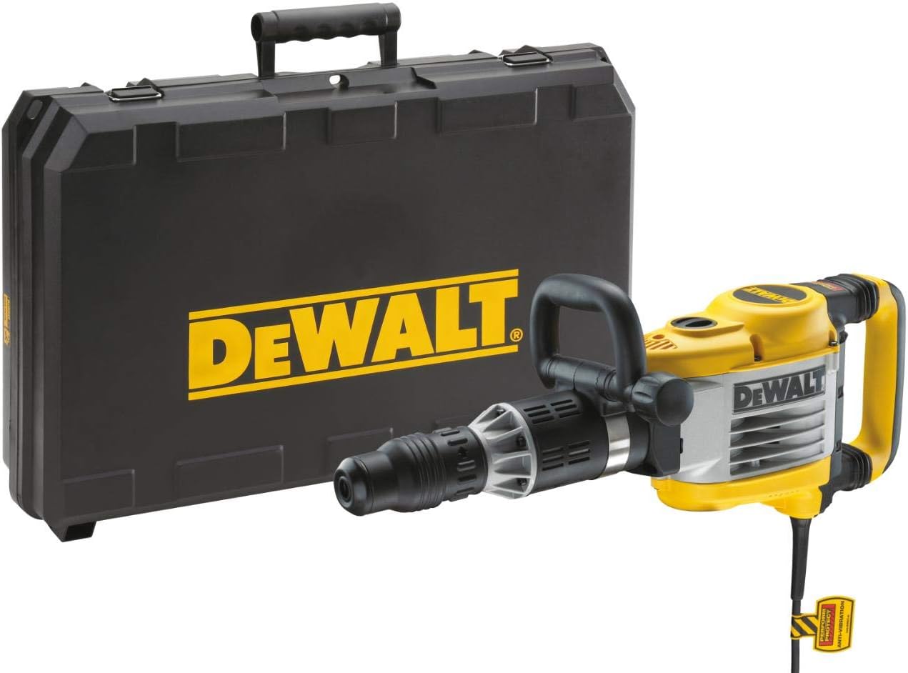 DeWALT D25902K SDS-Max Meißelhammer Abbruchhammer 1550W 19J mit Koffer