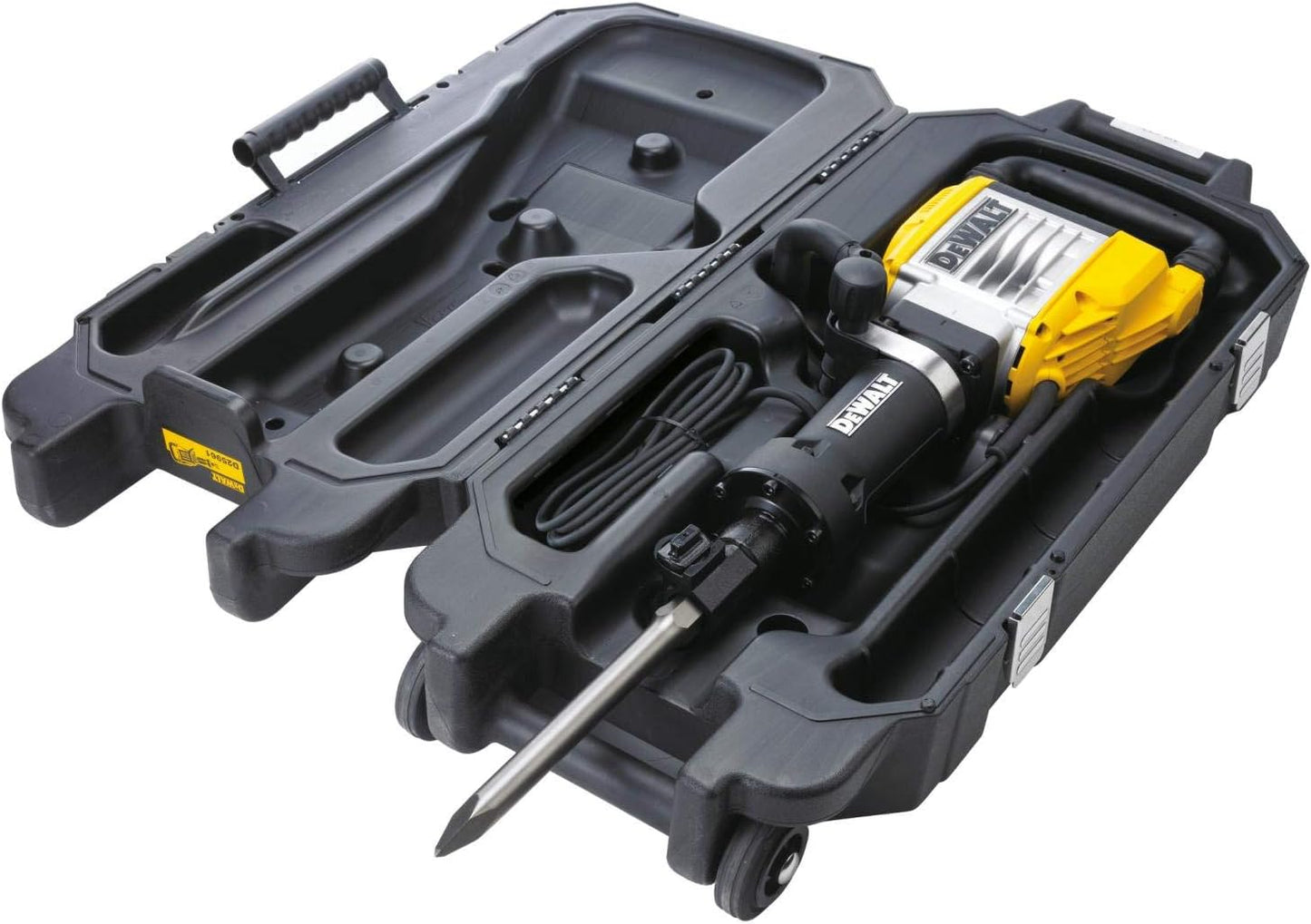 DeWALT D25961K Stemmhammer Abbruchhammer 6-Kant 30mm 1600W 35J Koffer & Meißel