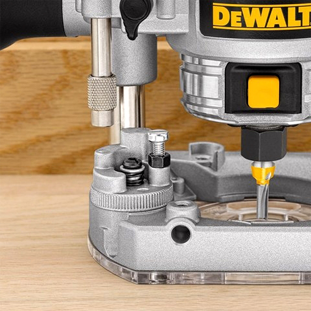 DeWalt D26204K Mulitfunktionsfräse Oberfräse Kantenfräse 900W mit Koffer