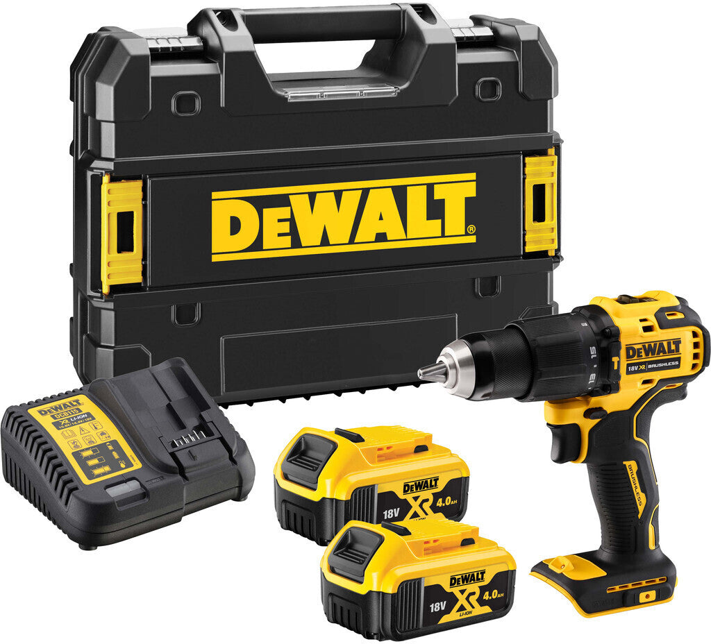 DeWALT DCD709M2T 2-Gang Akku Schlagbohrschrauber Bohrschrauber 18V - 2x4Ah Koffer TSTAK