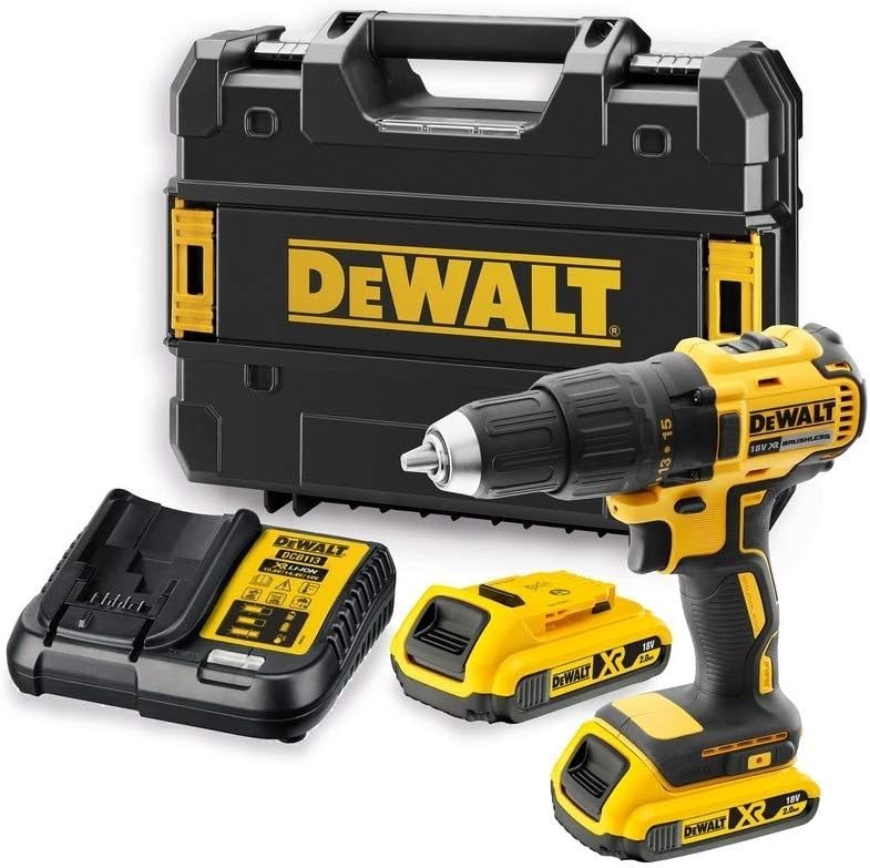 DeWALT DCD777D2T Akku Bohrschrauber 18V Akkuschrauber bürstenlos 2x2Ah TSTAK Koffer