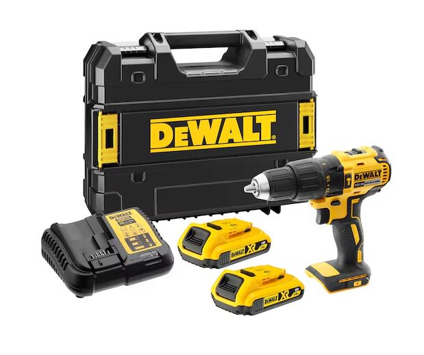 DeWALT DCD778D2T 2-Gang Akku Schlagbohrschrauber bürstenlos 18V 2 x 2Ah TSTAK Koffer