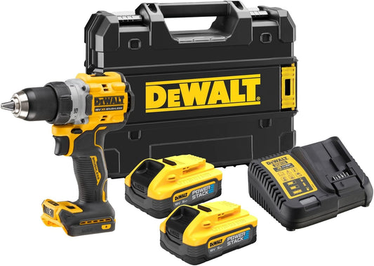 DeWALT DCD800H2T Akku Bohrschrauber bürstenlos 18V Powerstack 5Ah TSTAK Koffer