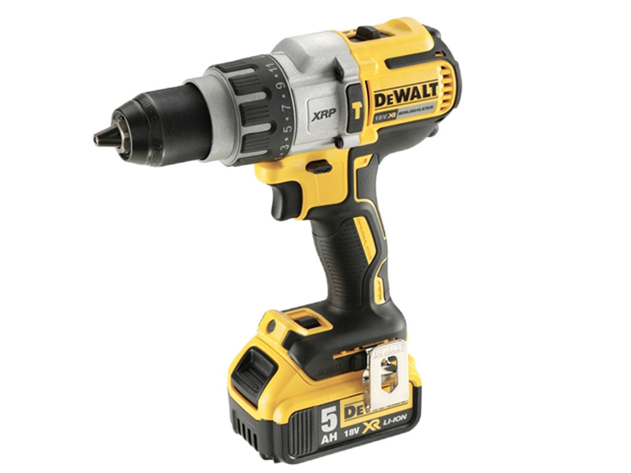 DeWALT DCD996P3K 3 Gang Akku Schlagbohrschrauber bürstenlos 18V 3 x 5Ah DS150