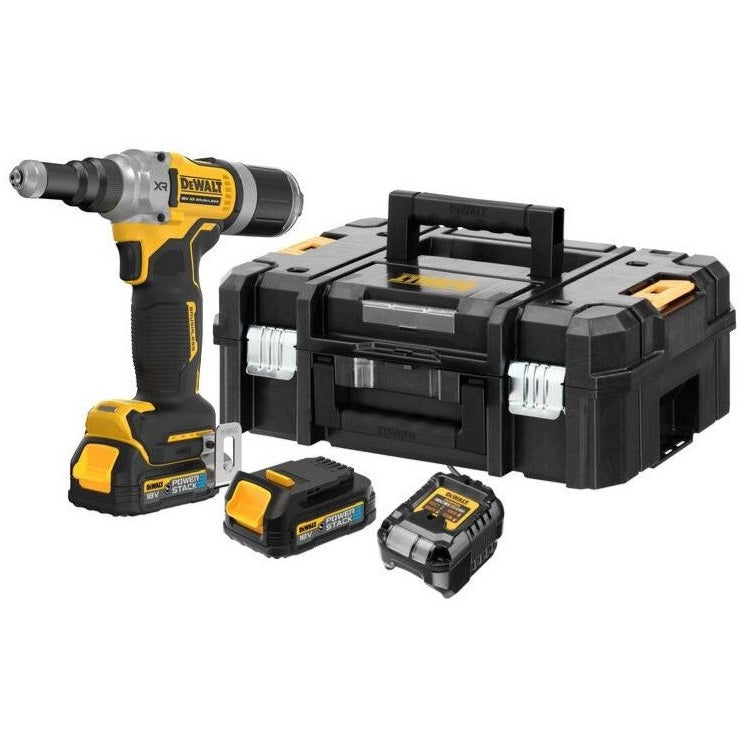 DeWALT DCF414E2GT Akku Nietpistole 18V bürstenlos 4,8-6,4mm 2 Akkus 1,7Ah Koffer