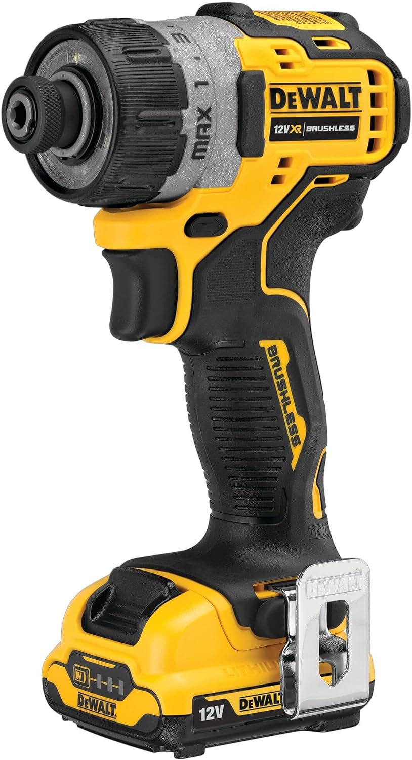 DeWALT DCF601D2 Akku Schlagschrauber 1/4" Akkuschrauber 12V - 2 Akkus TSTAK-Box