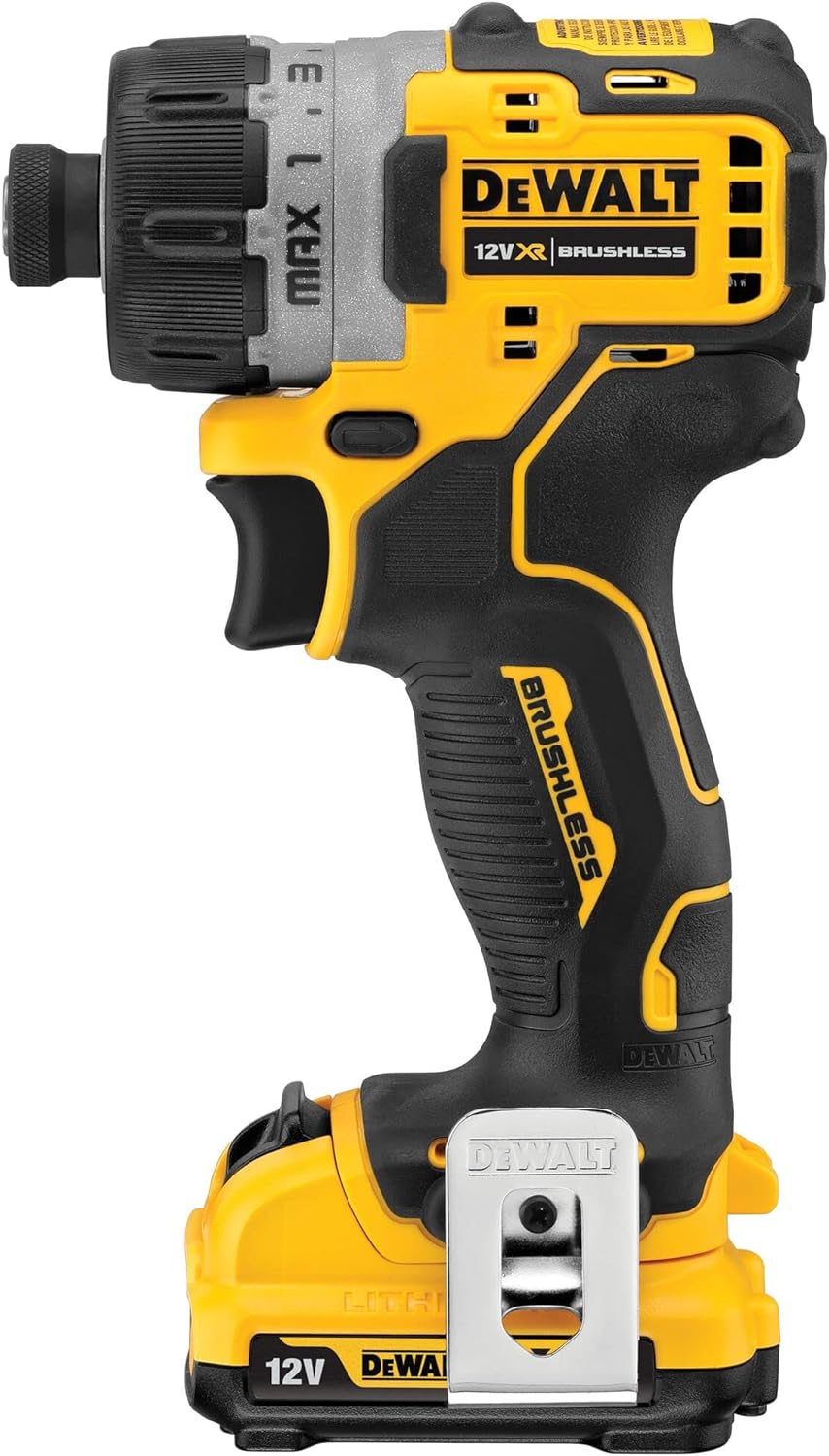 DeWALT DCF601D2 Akku Schlagschrauber 1/4" Akkuschrauber 12V - 2 Akkus TSTAK-Box