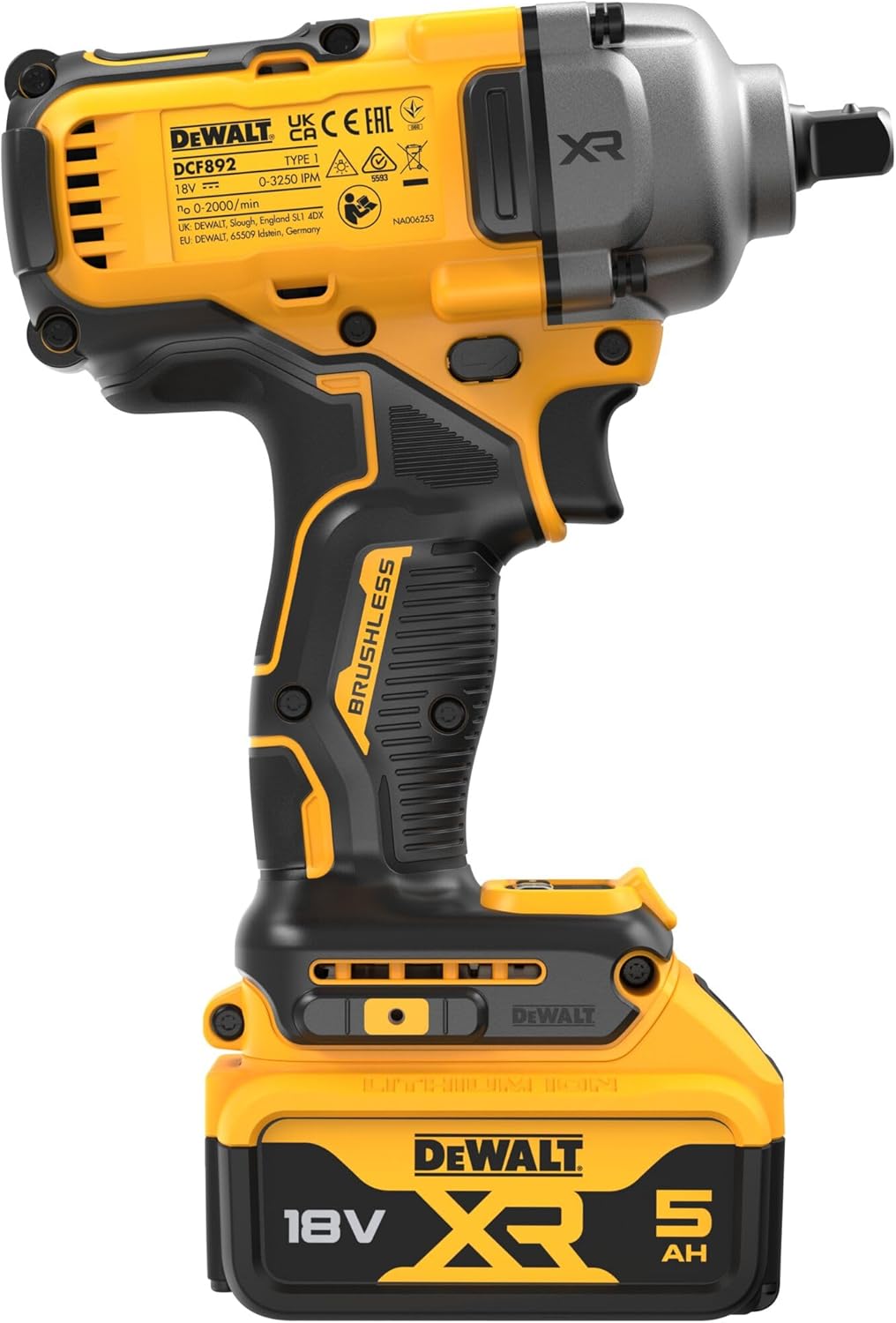 DeWALT DCF892P2T Akku Schlagschrauber 18V bürstenlos 3 Gang 5Ah 2 Akkus Koffer