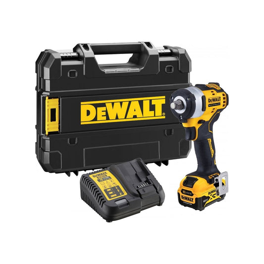 DeWALT DCF901P1 Akku Schlagschrauber 1/2" Außenvierkant 12V 5Ah Akku T-STAK Koffer