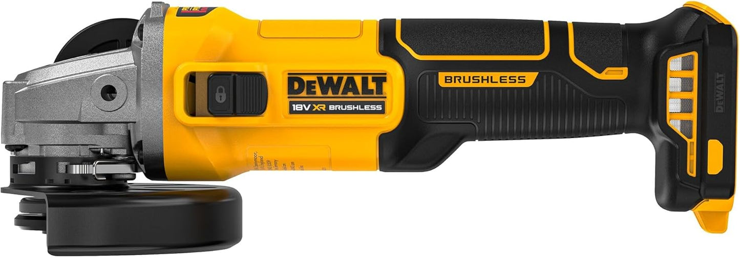 DeWALT DCG407N Akku Winkelschleifer 18V Ø125 mm bürstenlos ohne Akku Sologerät