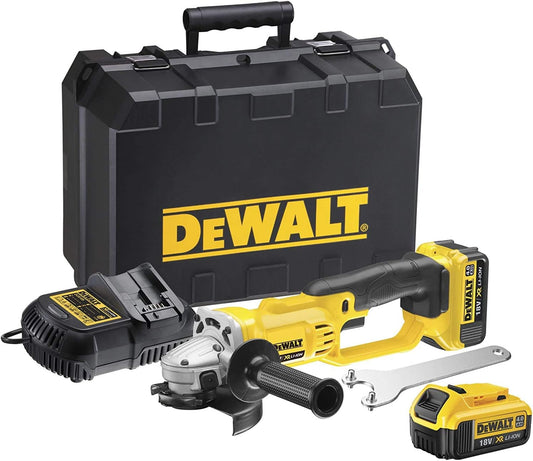 DeWALT DCG412M2 Akku Winkelschleifer 18V 4.0Ah Ø 125 mm 2 Akkus & Koffer