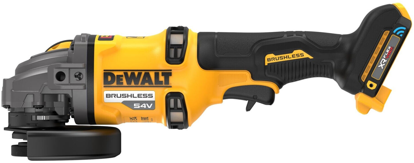 DeWALT DCG418SHDN Dual Switch Akku Winkelschleifer 54V FlexVolt Ø 125 mm bürstenlos ohne Akku
