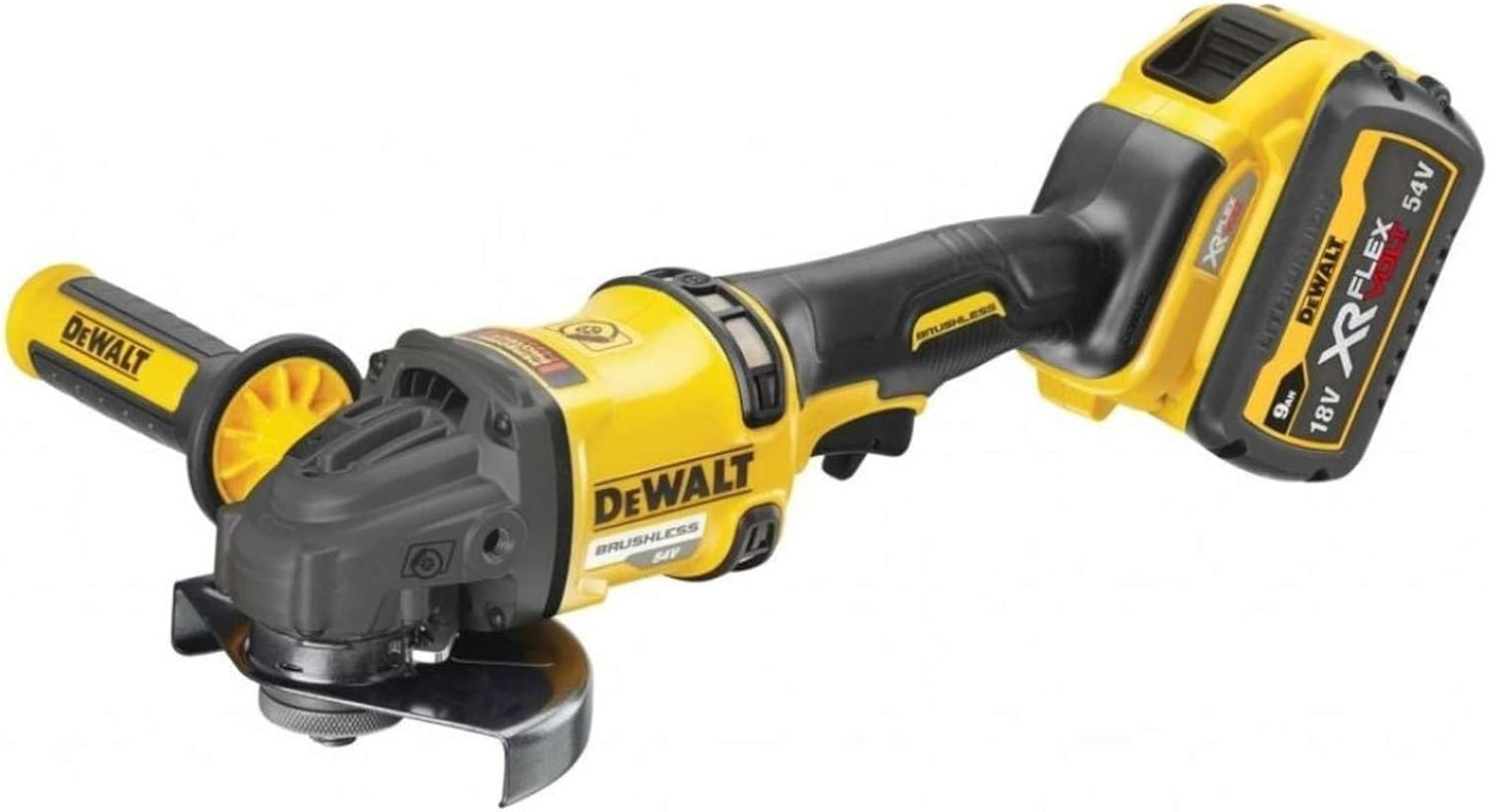DeWALT DCG418X2 Akku Winkelschleifer 54V 9Ah FlexVolt Ø 125 mm bürstenlos Koffer