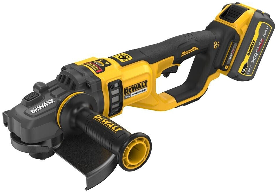 DeWALT DCG460X2 Akku Winkelschleifer bürstenlos 54V FlexVolt Ø 230 mm 9Ah Koffer