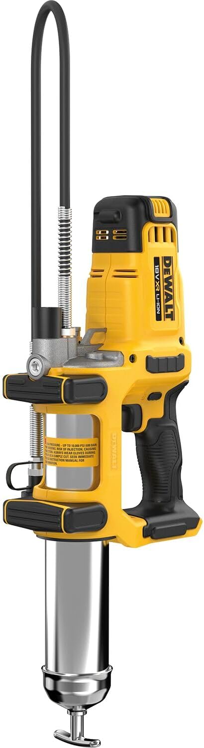 DeWALT DCGG581N Akku Fettpresse 18V kabellos 2 stufig 690 bar ohne Akku Sologerät