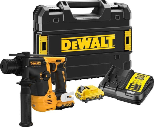 DeWALT DCH072L2 Akku Bohrhammer 12V SDS-Plus 14mm 2x 3Ah Akkus Koffer TSTAK