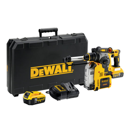DeWALT DCH275P2 Akku Kombihammer SDS+ Bohrhammer 18V 5Ah Staubabsaugung DCH274