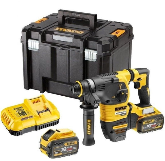 DeWALT DCH323T2 Akku Kombihammer Bohrhammer Meißelhammer  SDS-Plus 54V - 2 x 6Ah Koffer TSTAK