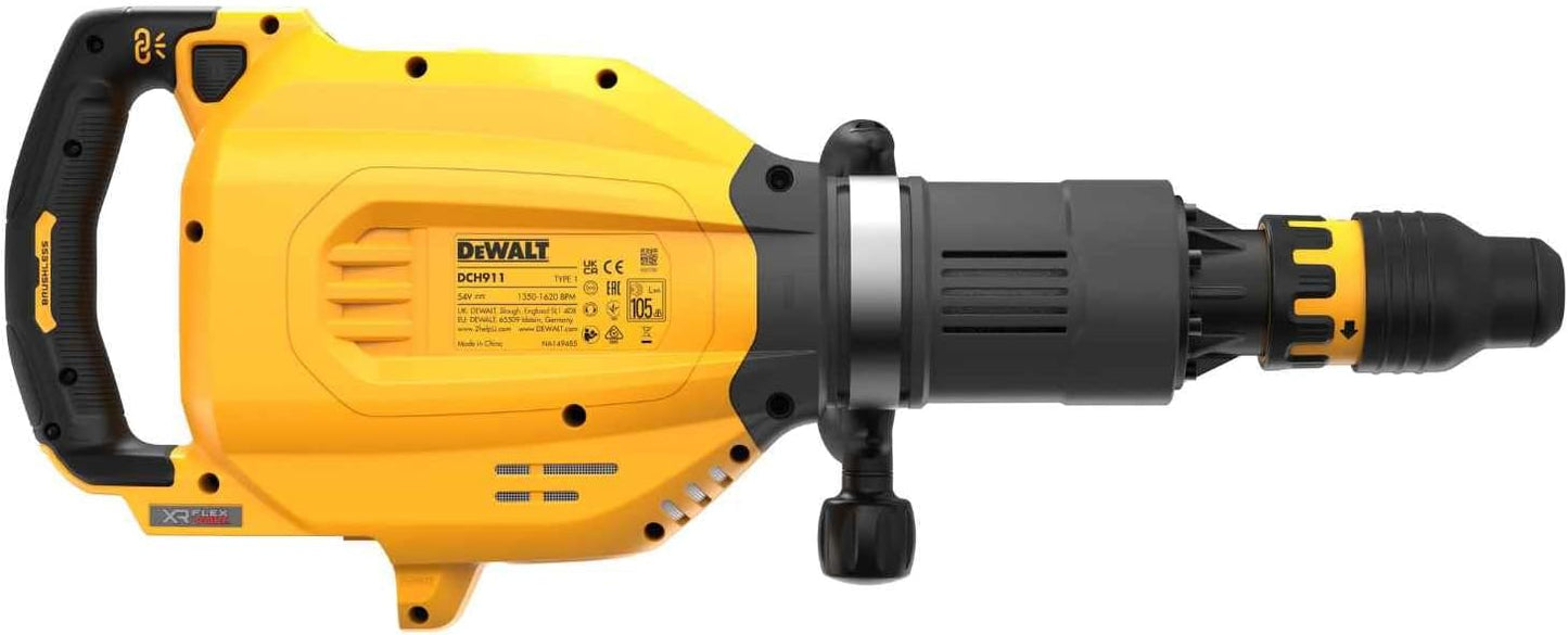 DeWalt DCH911NK Akku Meißelhammer 54V Abbruchhammer SDS-Max 27,0J ohne Akku