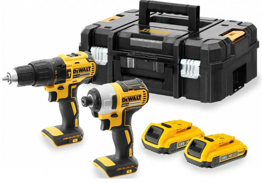 DeWALT DCK2060D2T DCD778 Akku Schlagbohrschrauber DCF787 Akku-Schlagschrauber 18V 2x2Ah TSTAK Koffer