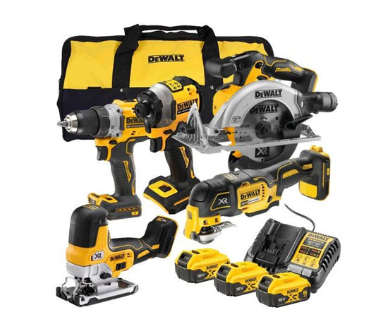 DeWALT DCK502P3 AKKU KOMBOPACK 18V 5.0Ah 5-tlg. Akkuschrauber Schlagschrauber