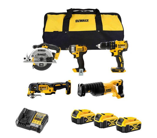 DeWALT DCK525P3 AKKU KOMBOPACK 18V 5.0Ah 5-tlg. Akkuschrauber Schlagschrauber