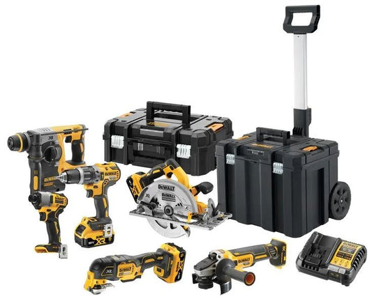 DeWALT DCK624P3T Akku Kombopack 18V 5Ah 6-tlg. DCD796 DCF840 DCH273 DCS572 DCG405 DCS356