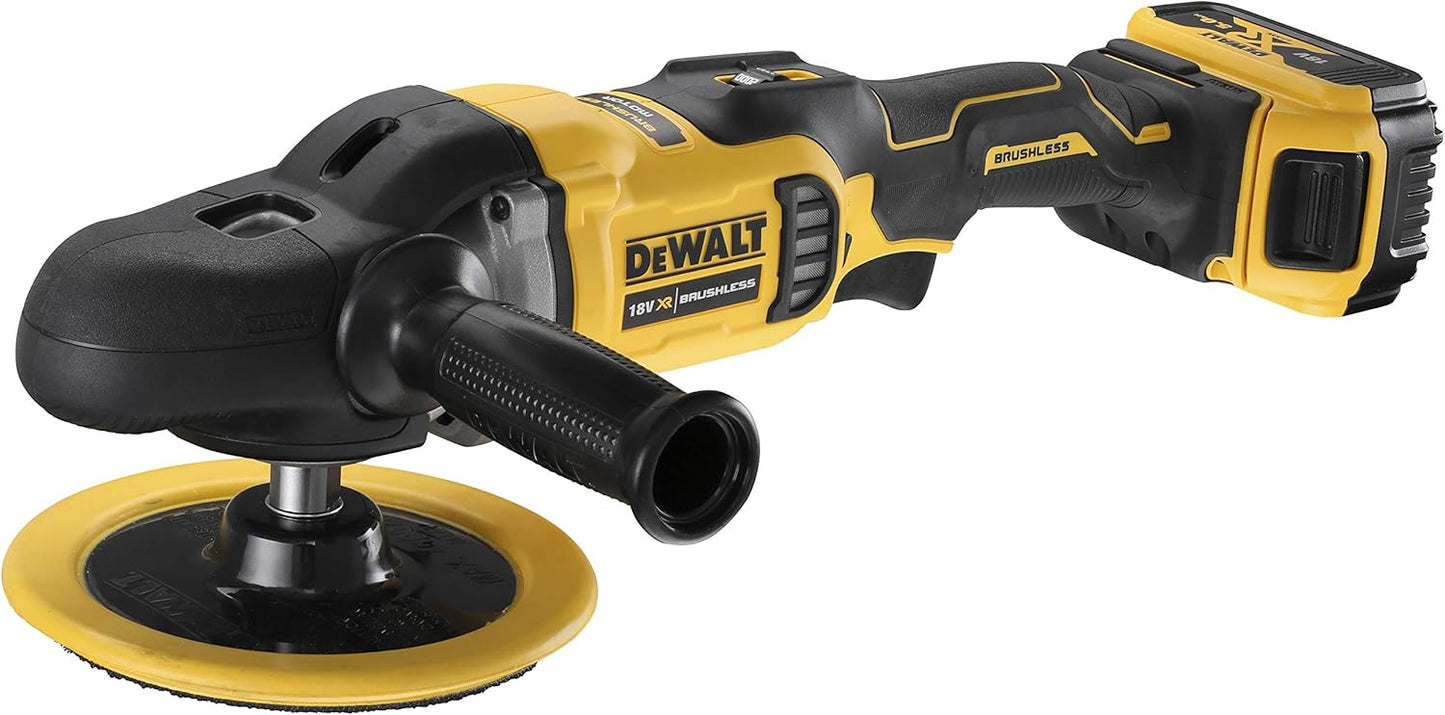 DeWALT DCM849P2 Akku Poliermaschine 18V 5Ah Ø180mm bürstenlos 2 Akkus & Tasche
