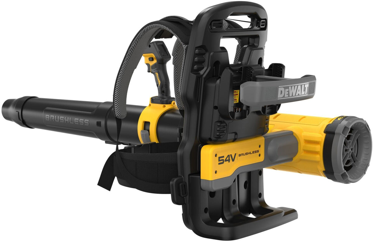 DeWALT DCMBBL800N Akku Laubbläser 2x 54V Gebläse Rucksackgebläse 257 km/h ohne Akku