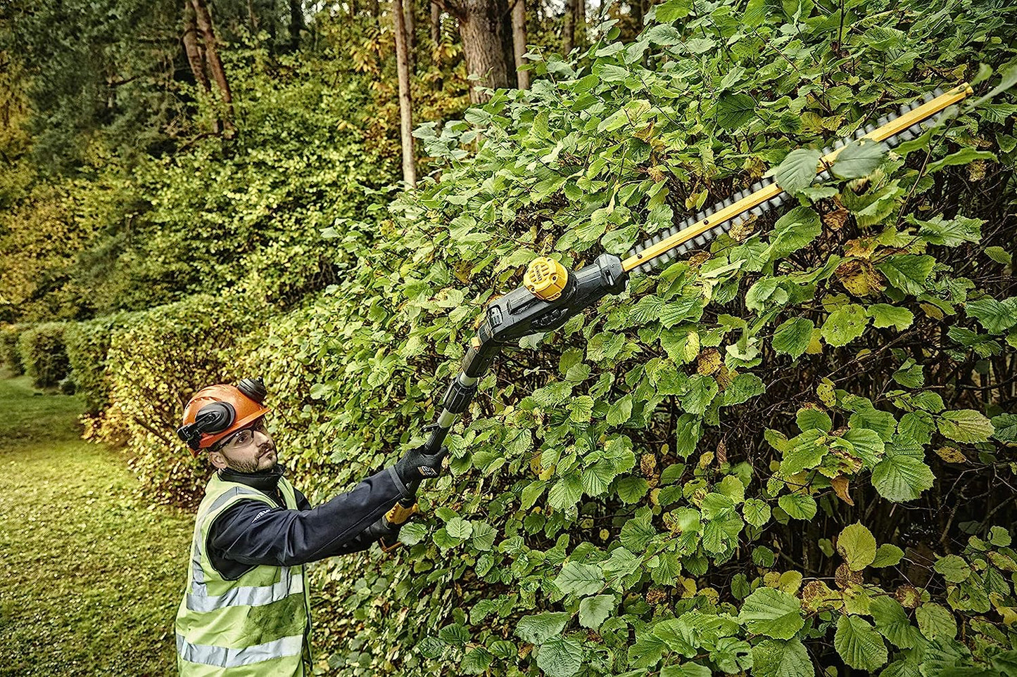 DeWALT DCMPH566P1 Akku Stabheckenschere 55cm 18V 5Ah