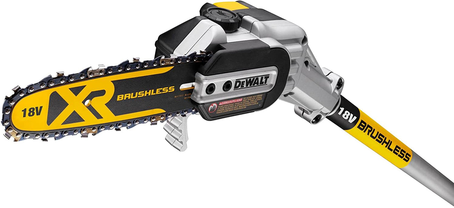 DeWALT DCMPS567P1 Akku Hochentaster 18V 5Ah Li-ion bürstenlos bis 3m Schultergurt