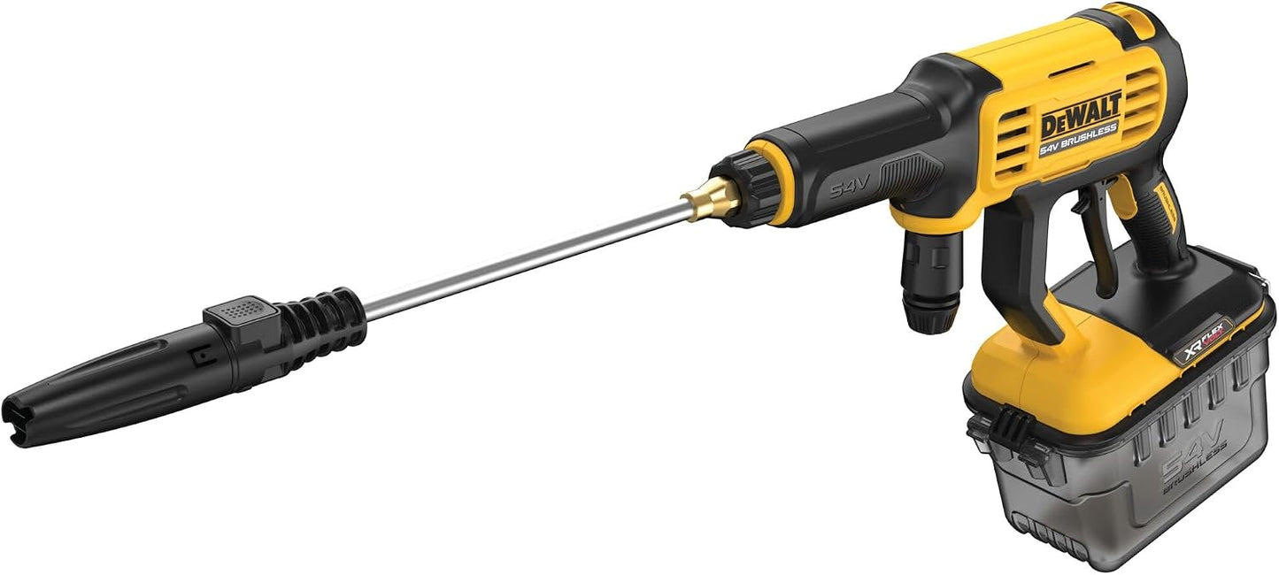DeWALT DCMPW1000N Akku Druckreiniger 54V Hochdruckreiniger 69 Bar ohne Akku Sologerät