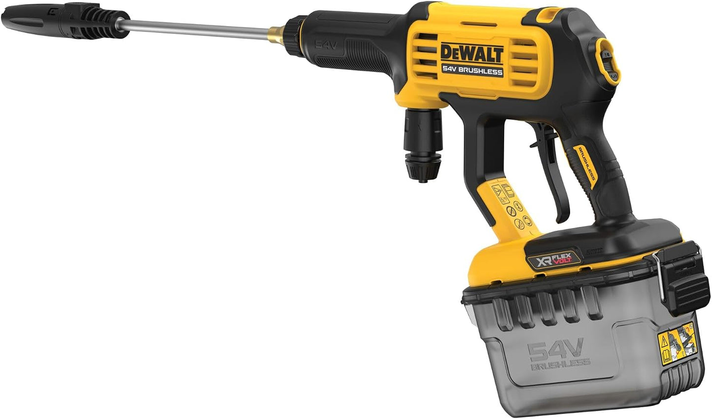 DeWALT DCMPW1000N Akku Druckreiniger 54V Hochdruckreiniger 69 Bar ohne Akku Sologerät