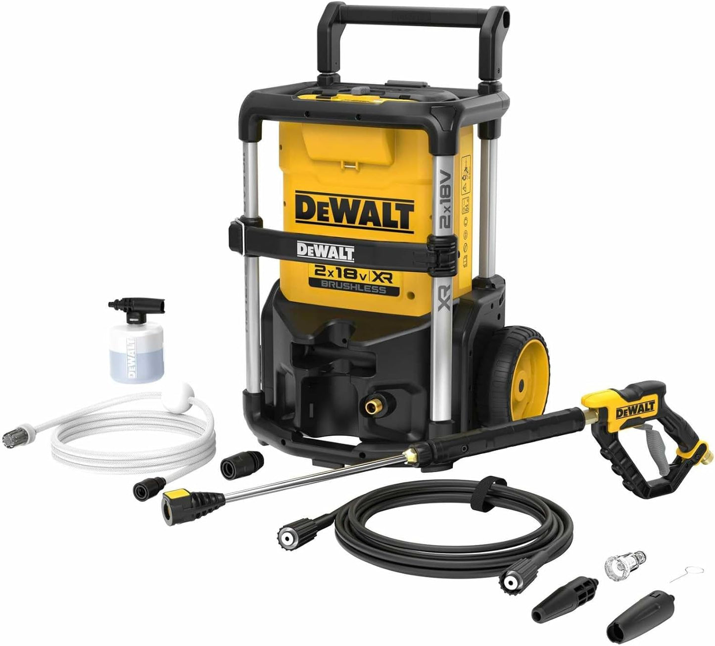 DeWALT DCMPW1600N Akku Hochdruckreiniger 2x18V 70-110 Bar ohne Akku Sologerät