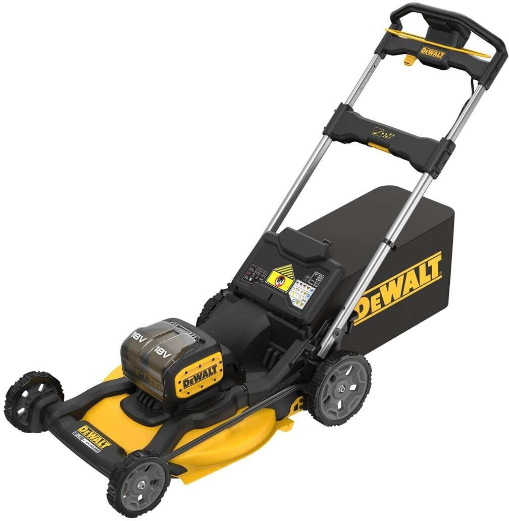 DeWALT DCMWP134W2 Akku Rasenmäher Bürstenlos 2x 18V 53cm 67L 2 Akkus 8Ah