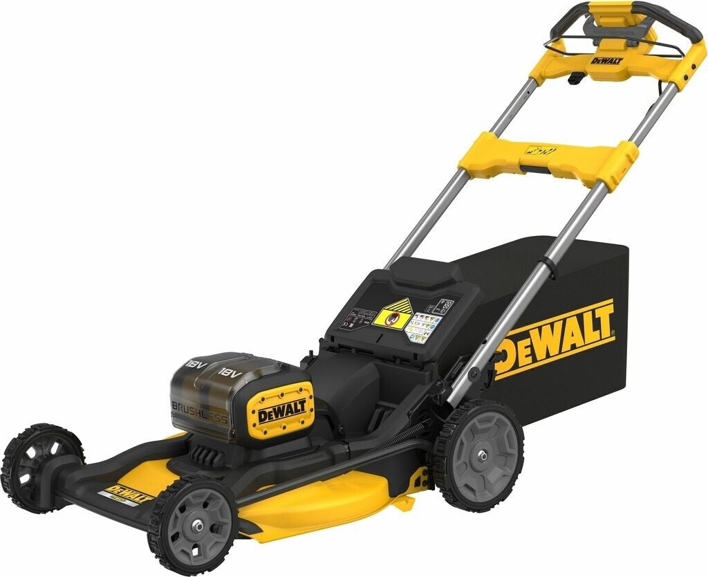 DeWALT DCMWSP156N Akku Rasenmäher Bürstenlos 2x 18V 53cm 67L ohne Akku Sologerät