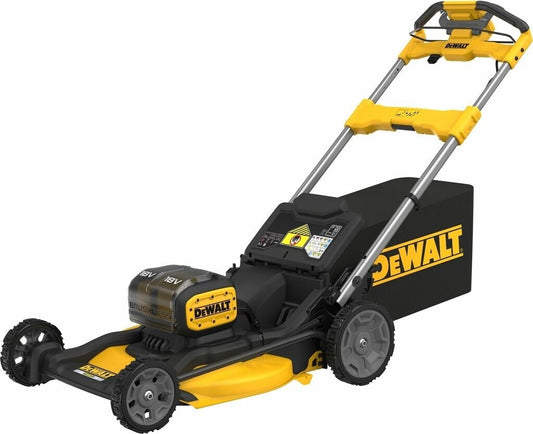 DeWALT DCMWSP156W2 Akku Rasenmäher Bürstenlos 2x 18V 53cm 67L 2 Akkus 8Ah