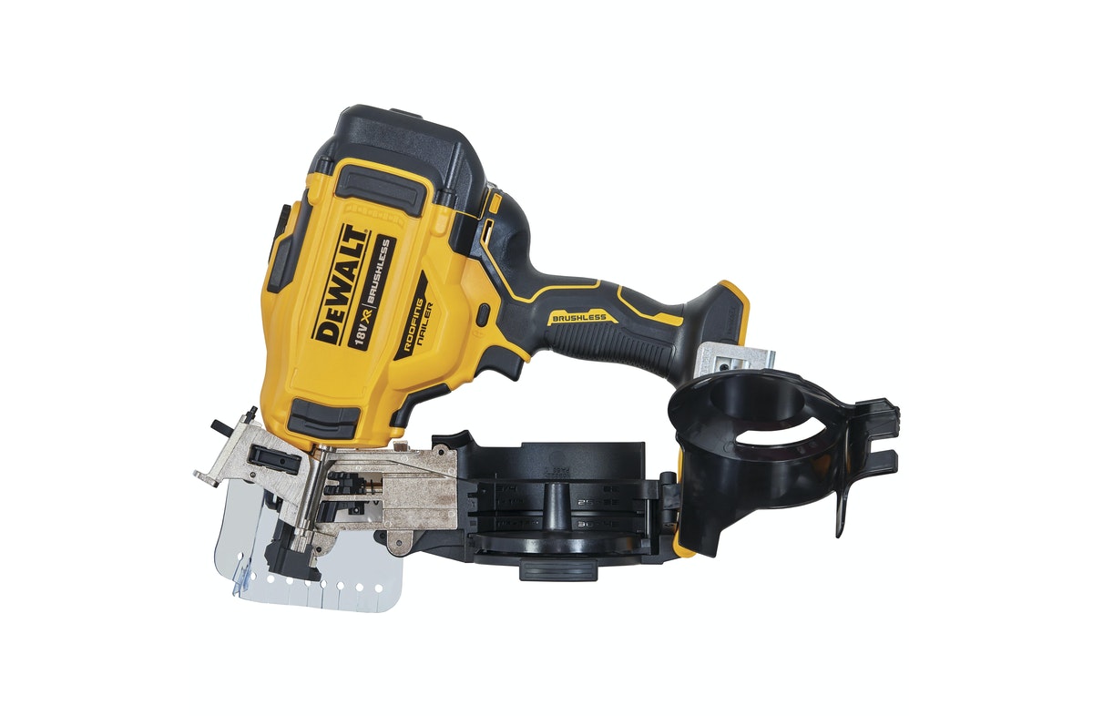 DeWALT DCN45RND2 Akku Dachpappennagler Nagler für Dachdecker bürstenlos 18V 2Ah Koffer TSTAK