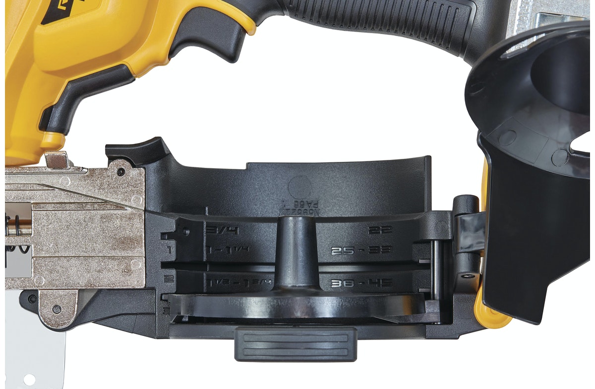 DeWALT DCN45RND2 Akku Dachpappennagler Nagler für Dachdecker bürstenlos 18V 2Ah Koffer TSTAK