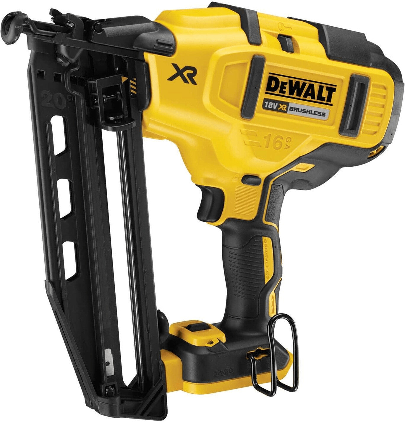 DeWALT DCN660N Akku Nagler bürstenlos kabellos 18V 63mm ohne Akku Sologerät