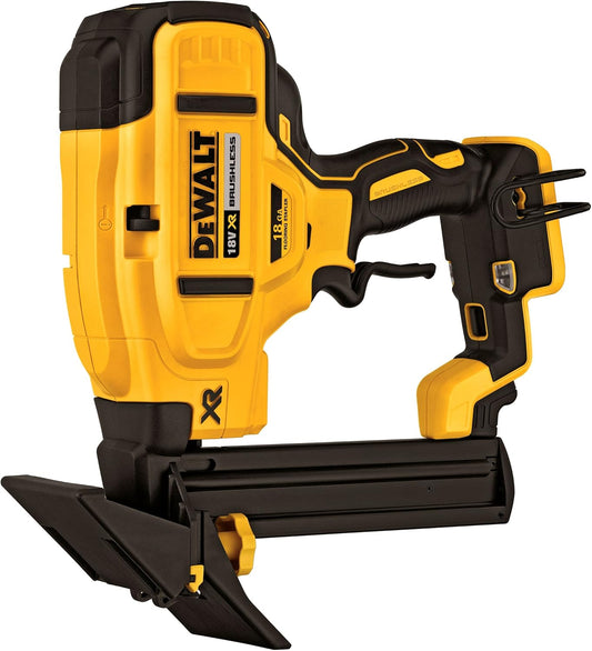 DeWALT DCN682N Akku Bodenbelag Hefter Nagler bürstenlos 18 Gauge 12-38 mm 18V ohne Akku Sologerät