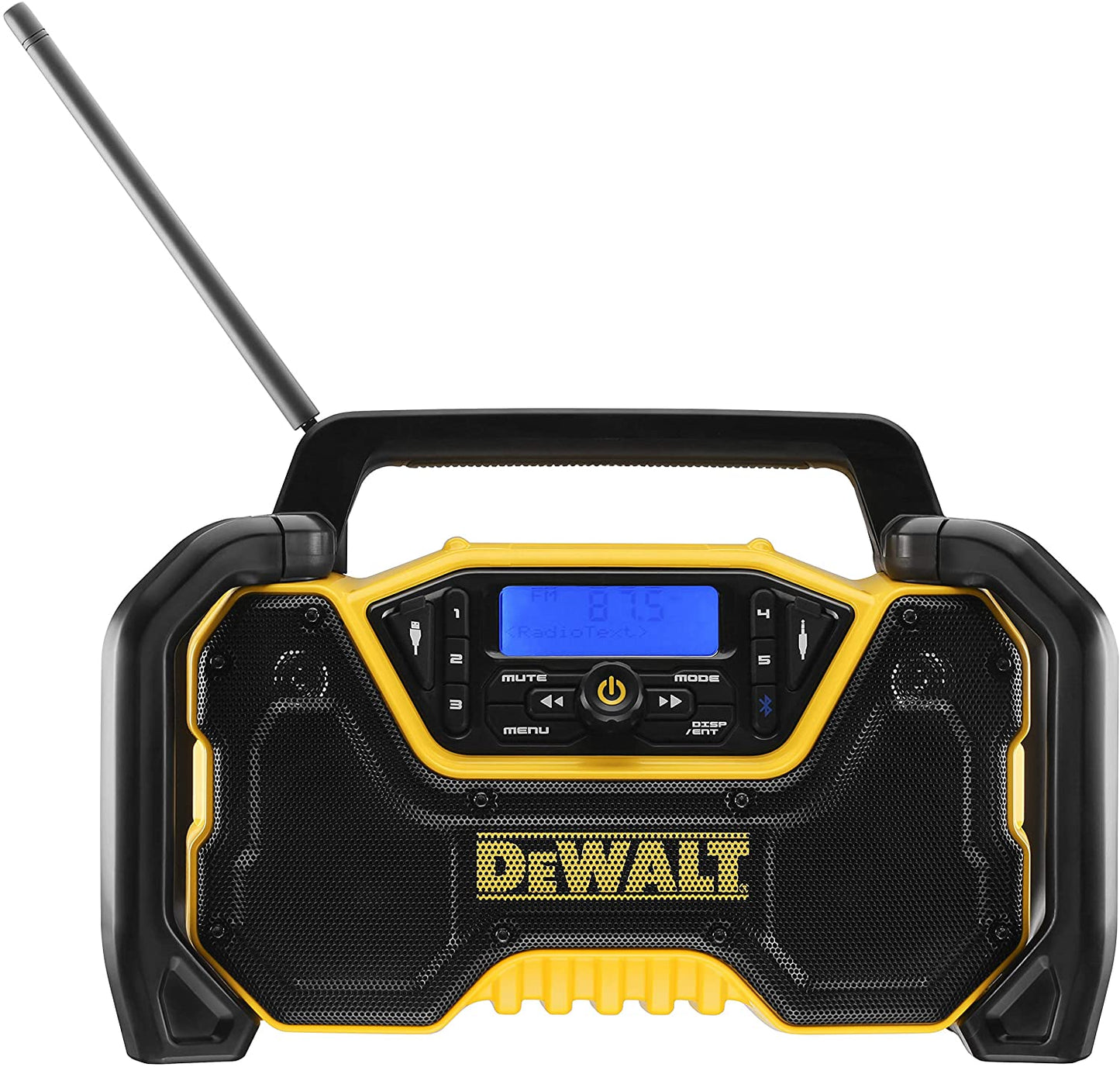DeWALT DCR029 Akku- & Netz Radio Baustellenradio DAB+ und FM mit Bluetooth 12V bis 54V XR Li-Ion ohne Akku