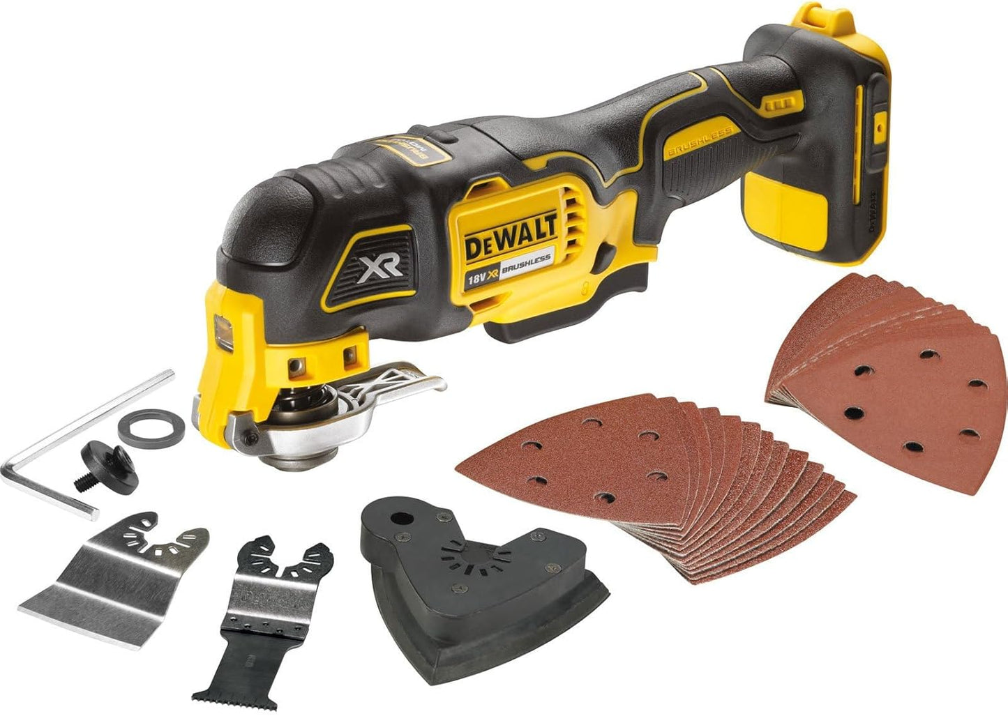 DeWALT DCS355N Akku Multi-Tool Multifunktionswerkzeug bürstenlos 18V Solo